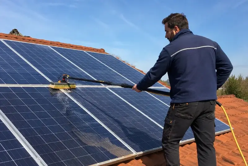 Nettoyage et entretien de panneaux solaires à Saint-Paul-en-Born